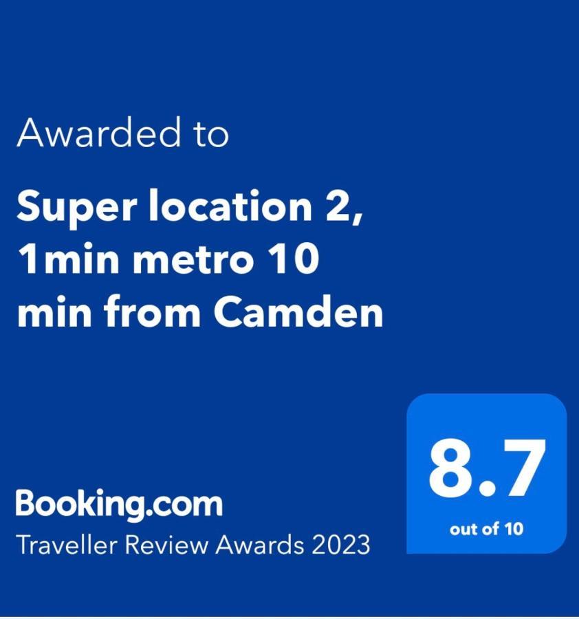 Super Location 2, 1Min Metro 10 Min From Camden Apartment London Exterior photo