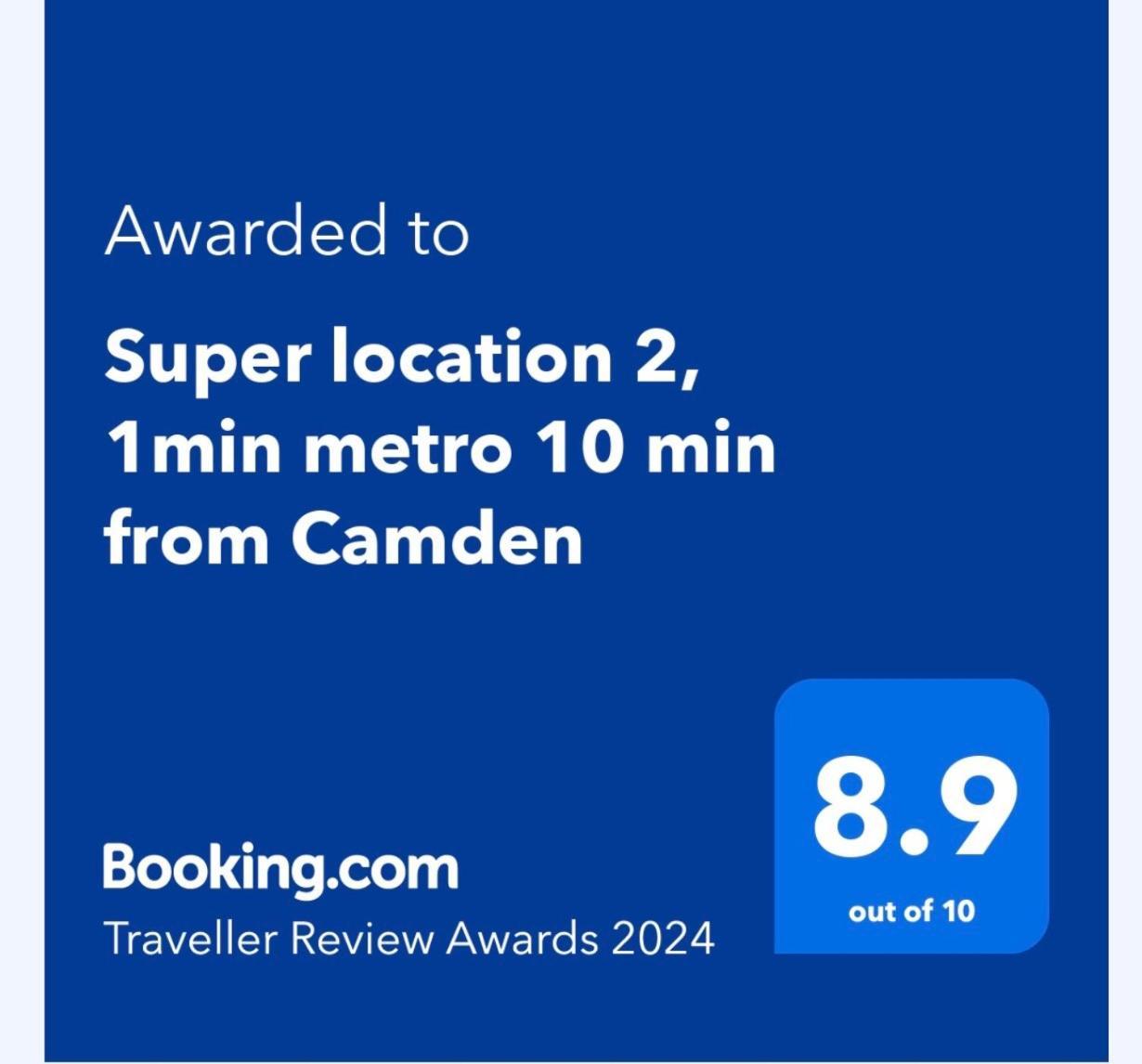 Super Location 2, 1Min Metro 10 Min From Camden Apartment London Exterior photo